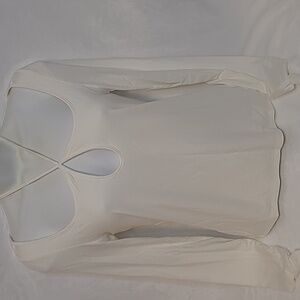 Marciano Long Sleeve Off-White Top